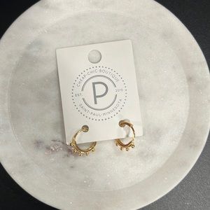NWT Primp Gold Earrings